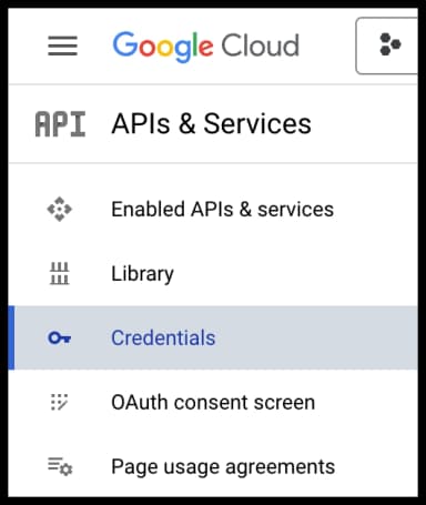Google Cloud BigQuery - Select Credentials